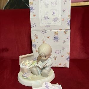 Precious Moments You will always be a treasure to me.